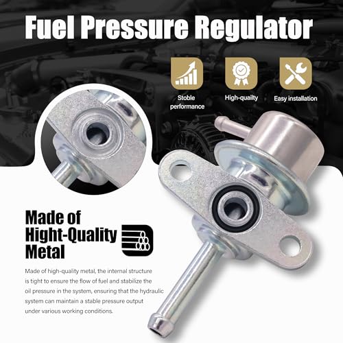 JA&MIU PR4068 Fuel Pressure Regulator Compatible with Honda Civic/Civic