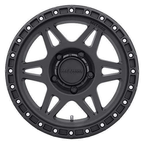 Method Race Wheels 312 Matte Black 17x8.5" 5x5.5", 0mm offset 4.75" Backspace, MR31278555500 - color: Matte Black, size: 17 inches