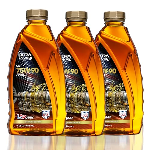 SAE 75W-90 Full Synthetic Gear Oil API GL-4 3 Quarts - size: 3 Quarts Pack