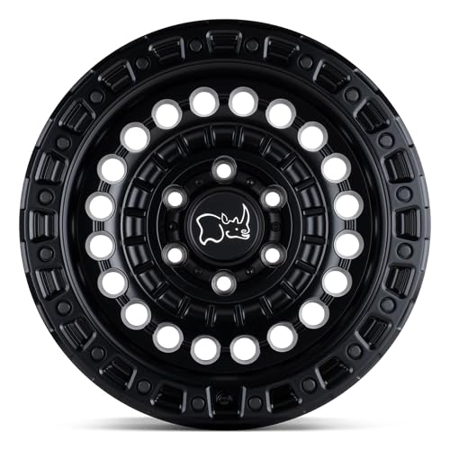 Black Rhino Hard Alloys SENTINEL 17X8.5 6X5.5 4.36-10mm MATTE BLACK - 1785STN-06140M12 - color: MATTE BLACK, size: 17X8.5, 6X5.5, 4.36, -10mm