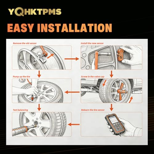 TPMS(Tire Pressure Sensor) 315MHz with Honda Odyssey/Civic/Fit (4PCS)