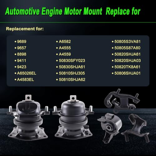Engine Motor Mount Compatible with 05 06 Odyssey 3.5L EXL or Touring - size: 2005-2006 Odyssey 3.5L EX-L