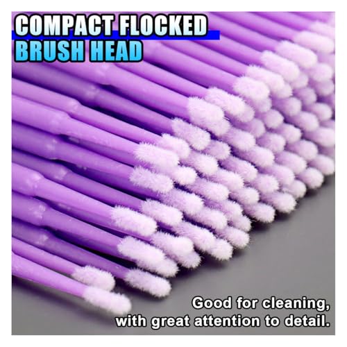 100PCS 0.5mm Touch Up Paint Brushes for Car Scratch Detail Repair