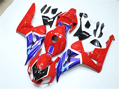 Red Blue Fairing Fit for Honda 2006 2007 CBR1000RR CBR 1000RR Injection ABS Plastics Bodywork Body Kit Bodyframe Body Work 06 07 A139 - color: 13 Red Blue