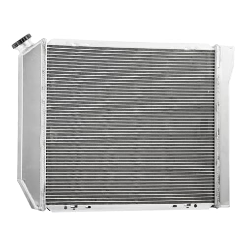 2 Row Aluminum Radiator For 1980-1984 Ford F150 F250 F350 Bronco 1980-83 F100 4.9L l6 AT