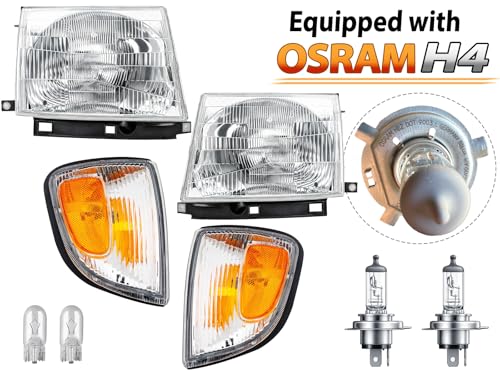 APA Replacement Head Light Corner Parking 1997-2000 Tacoma 2WD With PreRunner 1998-2000 4WD Combo SET - color: 1997-2000 Tacoma 2WD with PreRunner Combo