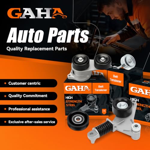GAHA 38189 Belt Tensioner Assembly with Pulley for Ford Mustang 2000–2004 - size: 2W7Z6B209AA