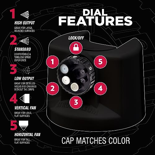 Rust-Oleum 2X Automotive Enamel 5-in-1 Spray Paint, Ultra Matte Black - color: Ultra Matte Black, size: 12 Ounce (Pack of 1)