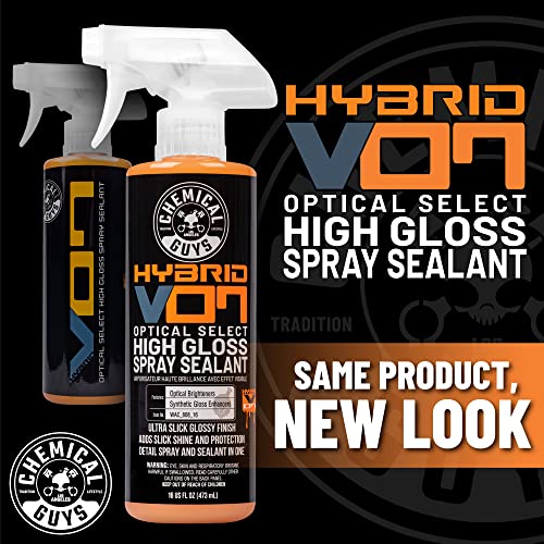 Chemical Guys, Hybrid V7 High Gloss Spray Sealant & Quick Detailer, 16 oz - size: 16 Ounce (Pack of 1)