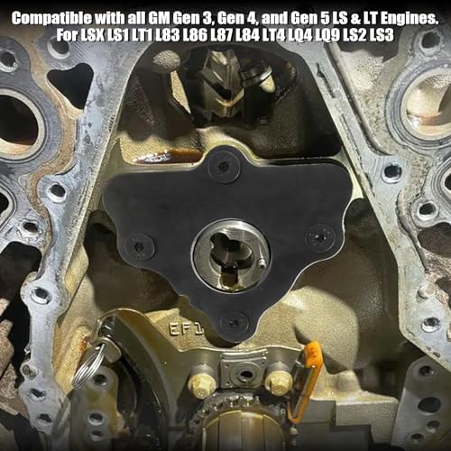 Olaismln LS Cam Retainer Plate Kit - Compatible Gen III-V GM LS/LT