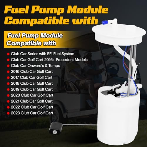 105043401 105282901 47622330001 Fuel Pump Fits Club Car Golf Cart 2016-2023