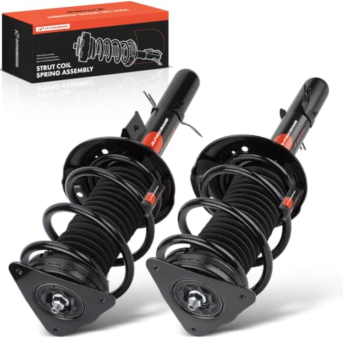 A-Premium Front Complete Strut Assemblies with Coil Springs, Set of 2