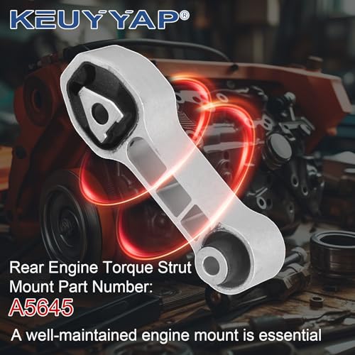 3PCS Engine Motor & Transmission Mount Compatible with Fiat 500