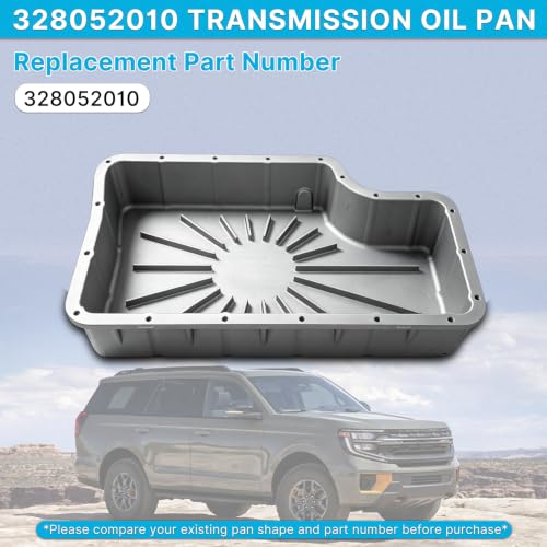 Deep Transmission Oil Pan Compatible with 2011-19 Ford F250 F350 F450 F550