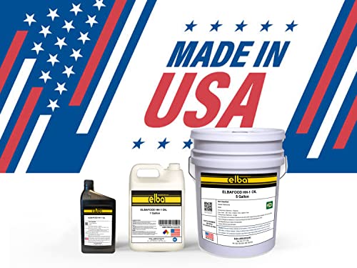Food Grade Hydraulic Oil 68 | Fully Synthetic Blend | Industrial Hydraulic Oil | NSF Registered AS H-1. Kosher and Halal Approved. Compare to: LUBRIPLATE | Petro-Canada (1 GL) Made in USA. - size: 1 Gallon