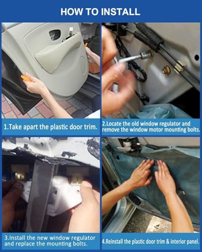 Obaee Front Right Passenger Side Window Regulator W/o Motor, OE 749-509 - size: Front Right Passenger Side