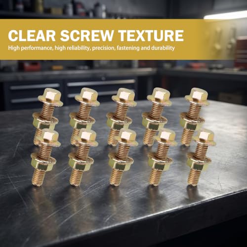 10PCS Exhaust Manifold Bolts for Most Cars Modification Retainer