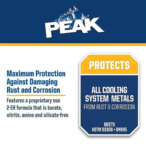 PEAK Global Lifetime Concentrate Antifreeze and Coolant for All Vehicles, 1 Gal. - size: Concentrate
