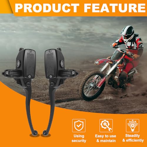 7/8 Inch 22mm Brake Clutch Master Cylinder for Honda Yamaha Suzuki