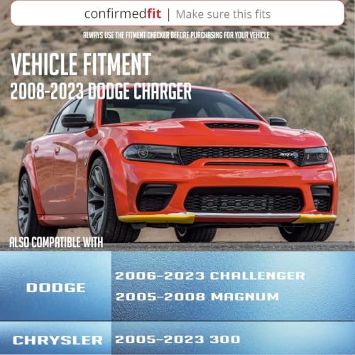 Wheel Accessories Parts 2 Pcs Hub Centric Wheel Spacers Adapters 5 on 115mm 5x115mm 20mm 0.8 Inch Thick 71.5mm Hub M14x1.5 14x1.5 Thread Stud Fits Chrysler 300 | Dodge Challenger Charger Magnum - size: 20mm Thick, style: 2 Pack