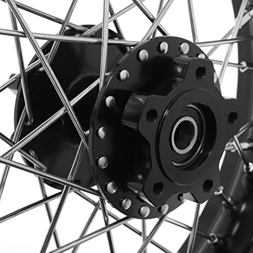 TOFR CNC 12x2.15 Rear Wheel Rim for Talaria Sting R MX3/R MX4/XXX/X3 Pro - color: Black, size: 12" Rear