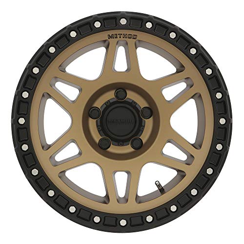 Method Race Wheels 312 Method Bronze/Black Street Loc 17x8.5" 5x150", 0mm offset 4.75" Backspace, MR31278558900 - color: Method Bronze/Black Street Loc, size: 17x8.5 inches, 5x150, 0/4.75"
