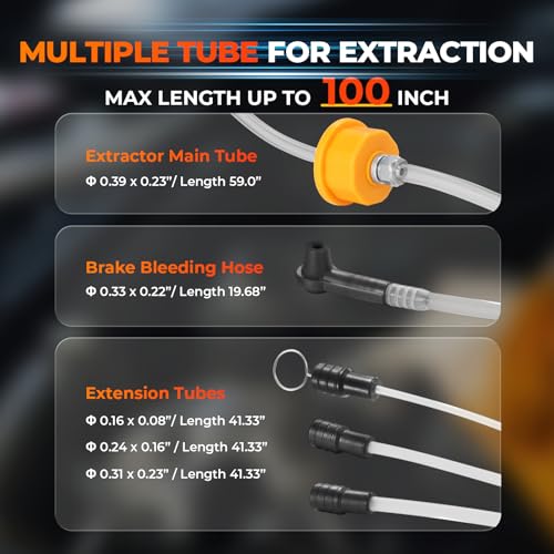 FOUR UNCLES 6L Manual and Pneumatic Oil Extractor Pump