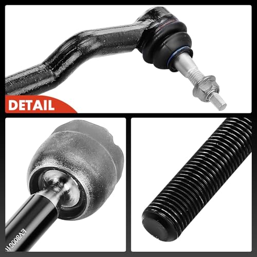 A-Premium Front Inner & Outer Tie Rod End Kit Fix Uneven Tire Wear