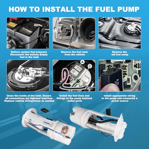 OTO-K Electric Fuel Pump Module Assembly Compatible with Nissan 17040ZP00A