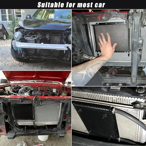 Transmission cooler, Aluminum trans cooler, Black transmission cooler kit