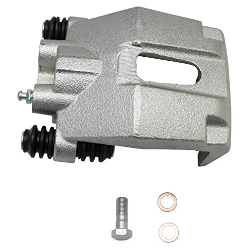 TRQ Rear Driver and Passenger Side Brake Caliper Set Caliper Brackets - style: CLA34997