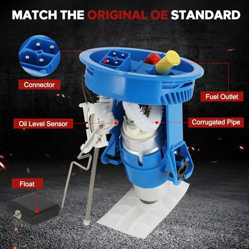16141182985 Electric Fuel Pump Module Assembly Sending Unit Compatible with BMW E36 Series 318i 318is 323i 323is 323ti 325i 328i 328is M3 1995-1998 1.9L 2.5L 2.8L 3.0L 3.2L Replaces# FG1402 SP5085M