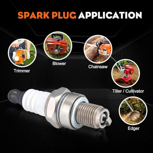 CMR6H Spark plug for NGK CMR6H 3365 Champion RZ7C - size: CMR6H 2pack