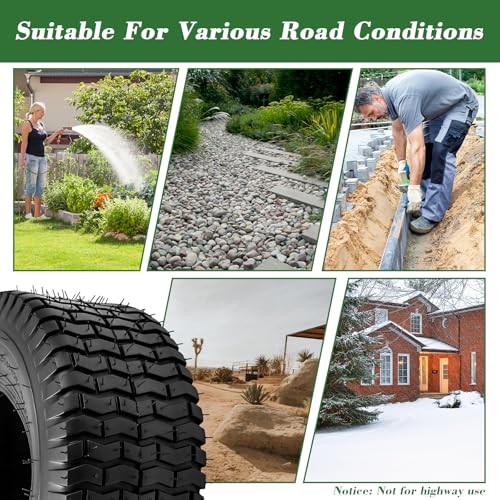 Parts Camp 15x6.00-6 Tire and Inner Tube Set with TR-13 Valve Stem - size: 15x6.00-6