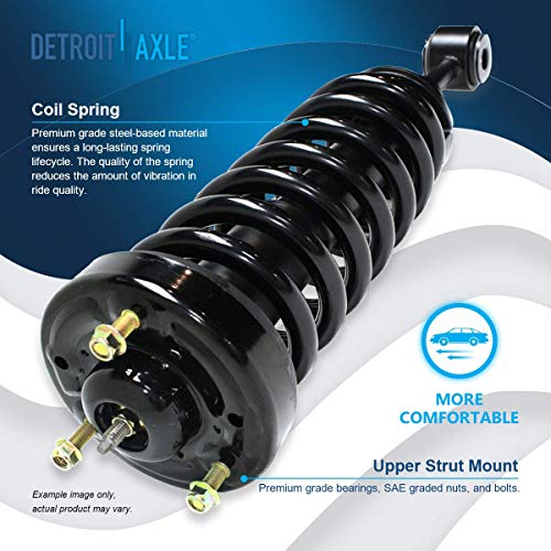 Detroit Axle - 4WD Front Struts for 04-08 Ford F-150 06-08 Lincoln Mark LT - size: 171361 x2/PAIR