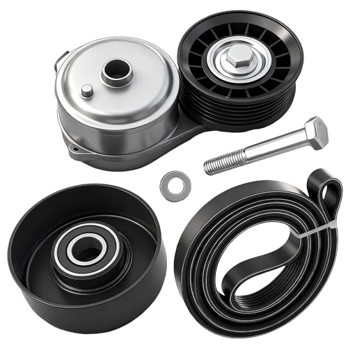Serpentine Drive Belt Tensioner Kit For Chevrolet GMC 1996-2002