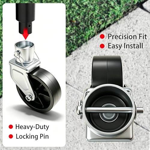 6-Inch Trailer Jack Wheel Replacement