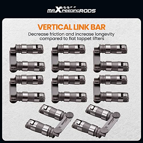 maXpeedingrods Hydraulic Roller Valve Lifters for Ford Small Block - size: Ford Small Block