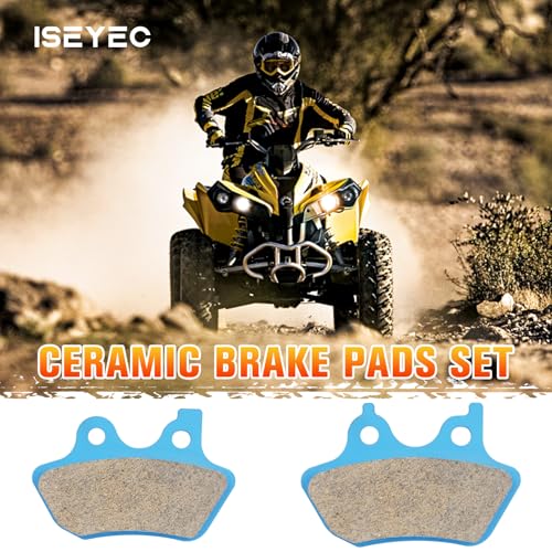 Front & Rear Ceramic Brake Pads for Harley Davidson Touring Softail Dyna