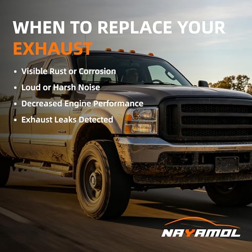 Exhaust Pipe Replacement Compatible with MINI Cooper 2007-2016 1.6T, Direct Fit Muffler Assembly, Enhanced Exhaust Sound, Rust Resistant Build, Bolt-On Installation