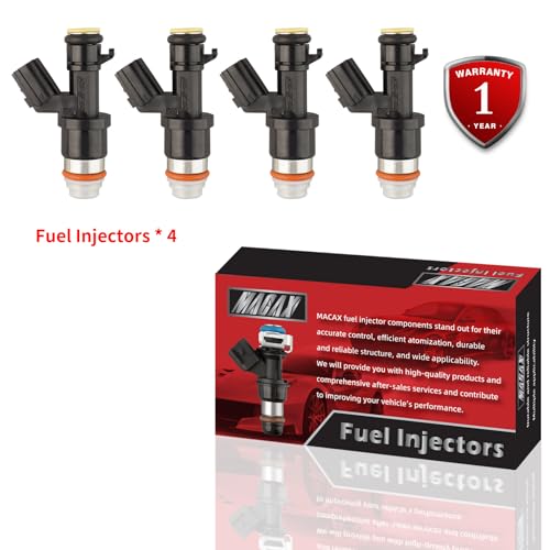 Set of 4 Fuel Injectors FJ1046 16450-R40-Y01 Replacement - size: FJ1046