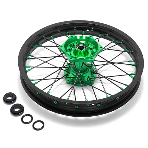 TOFR 21" 18" Front Rear Wheels Hubs Rims for Kawasaki KX125 KX250 06-13