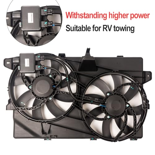 FD502 Dual Radiator Electric Fan for Ford Edge 2007-2014 3.5L 3.7L