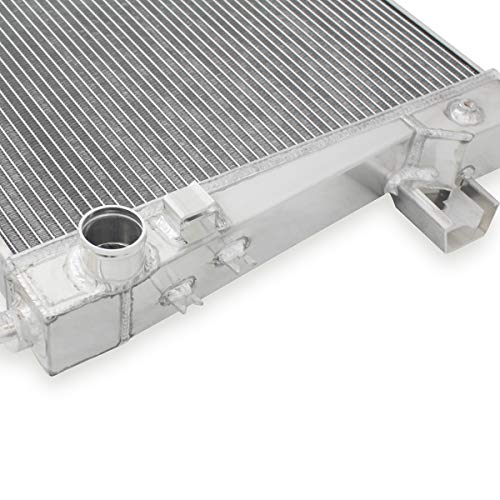 3 Rows Core Full Aluminum Cooling Radiator for 2004-2008 Dod ge Ram - size: 92