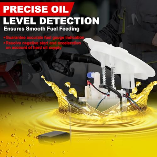 Electric Fuel Pump Module Assembly with Sending Unit Compatible with Mercedes-Benz C250 W204, 2012 2013 2014 2015, 1.8L L4, GAS, Replace# 22044700294, E9212M, FG1615, SP5148M, Left & Right