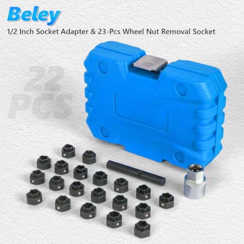 BELEY 22Pcs Wheel Lock Removal Kit Compatible with BMW