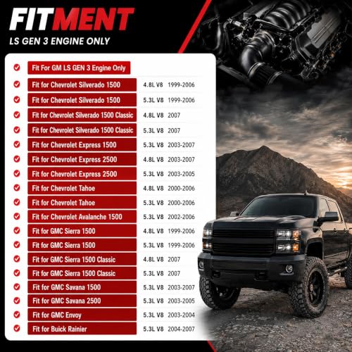 GEN 3 LS Engine Stage 2 Camshaft & Timing Chain Kit & Head Gasket Set & Oil Pump & Lifters 1999-2007 - color: QH-DTB-GM5300-stage2-002