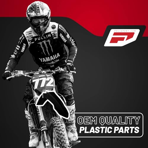 Polisport Motocross MX Replica Plastic Kit - FLO Yellow/Black (2015-2021)