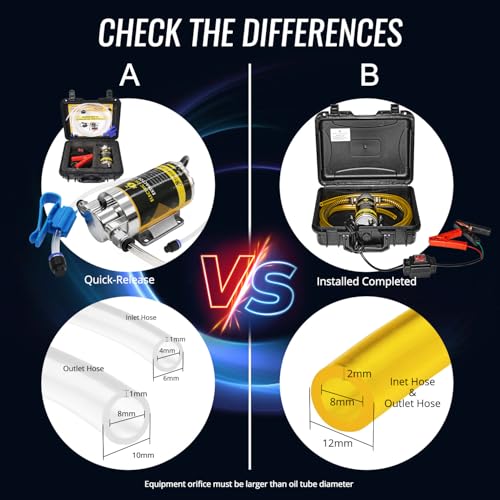 MILADO Oil Change Extractor Pump Electric Engine Oil Fluid Transfer Pump - color: PEOP-02