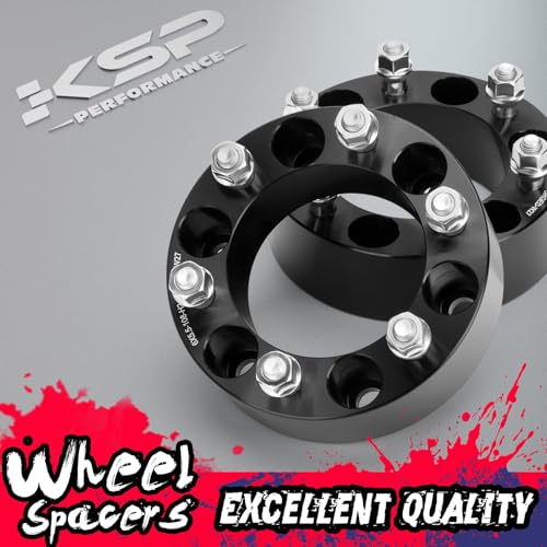 KSP 6x5.5 Wheel spacers 2 inch Tacoma 4Runner Spacers with 108 Center Bore